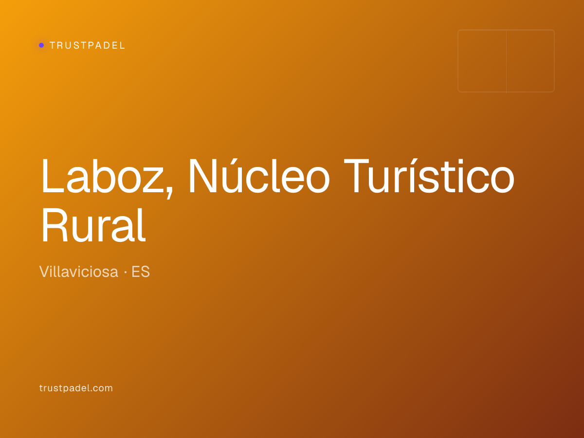 Laboz, Núcleo Turístico Rural padel club