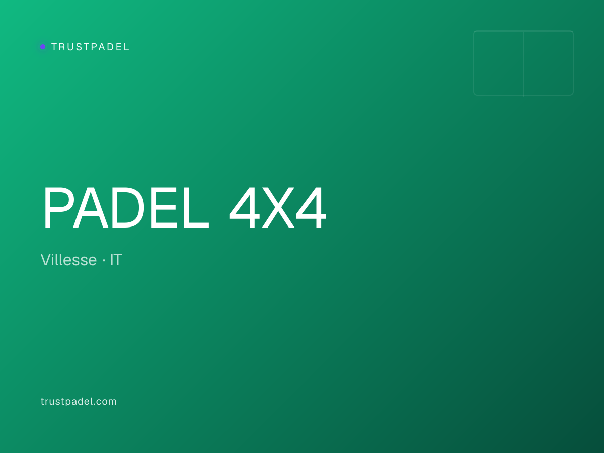 PADEL 4X4 padel club