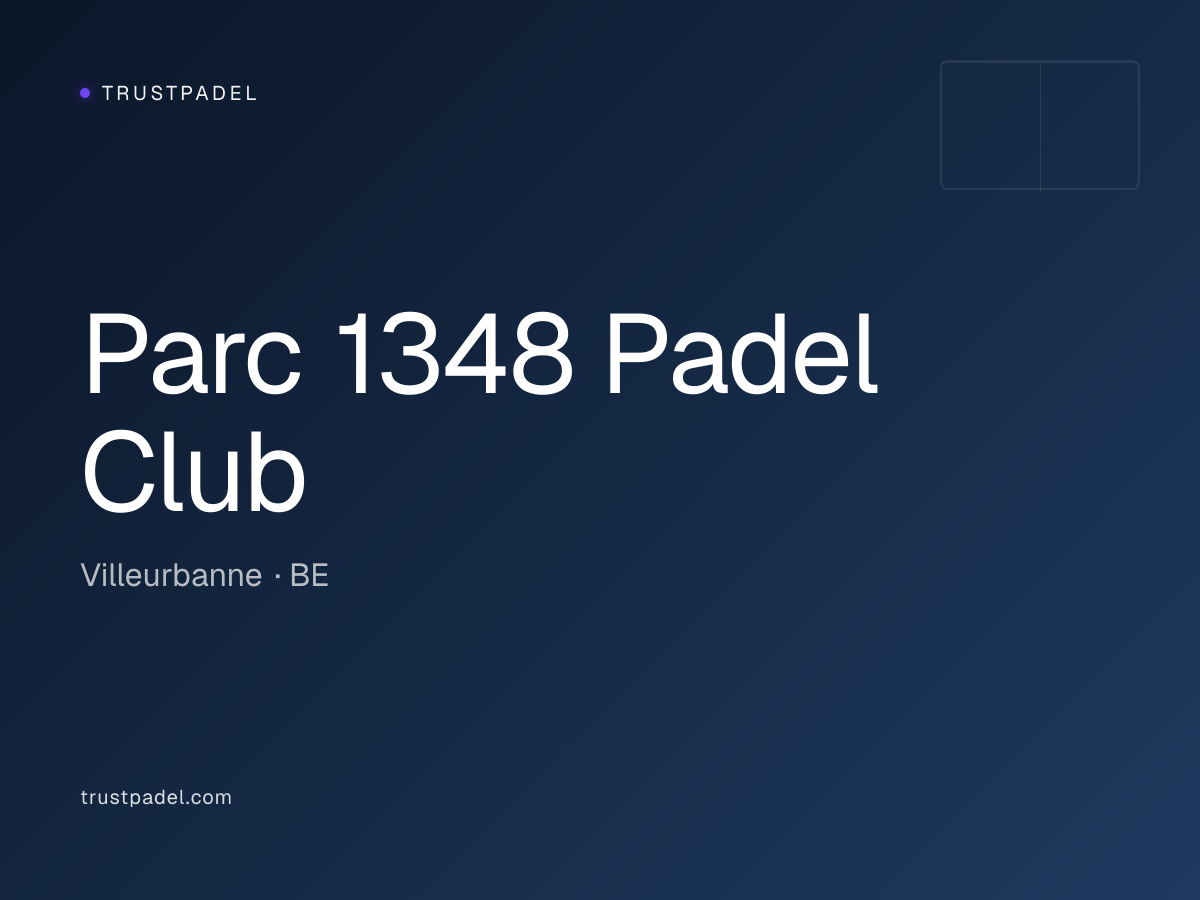 Parc 1348 Padel Club padel club