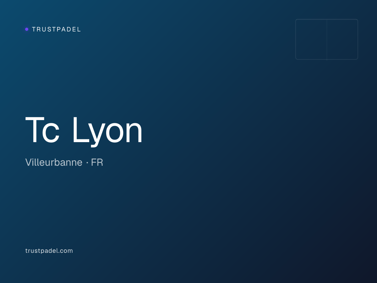 Tc Lyon padel club