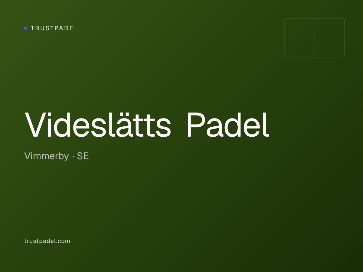 Videslätts Padel padel club