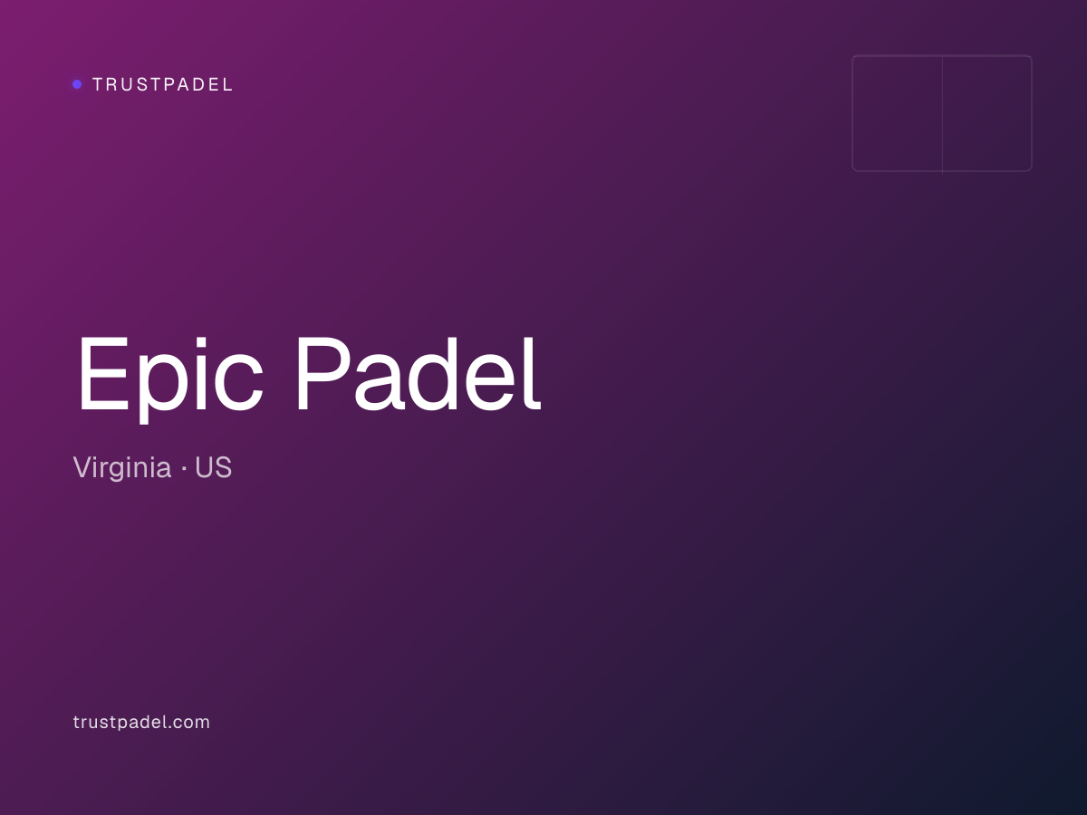Epic Padel padel club
