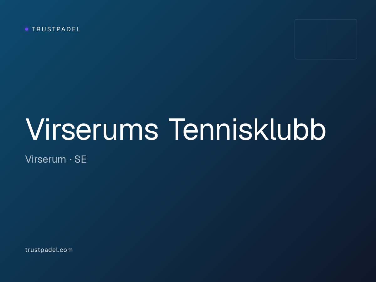 Virserums Tennisklubb padel club