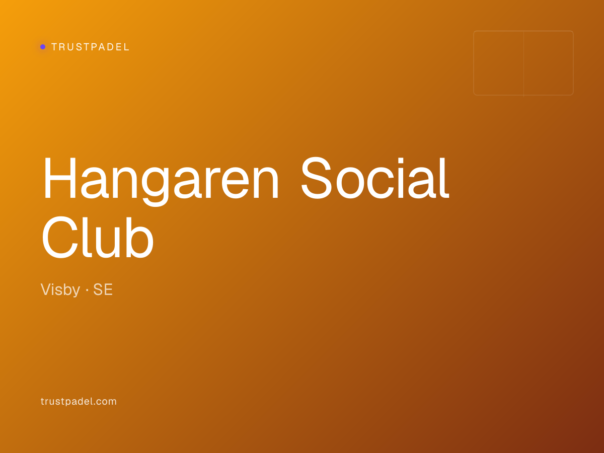 Hangaren Social Club padel club