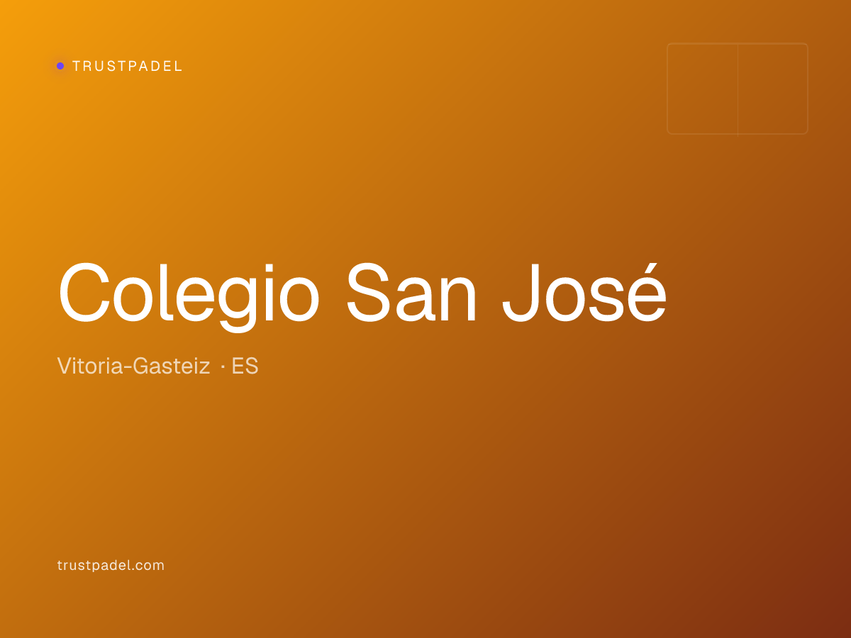 Colegio San José padel club