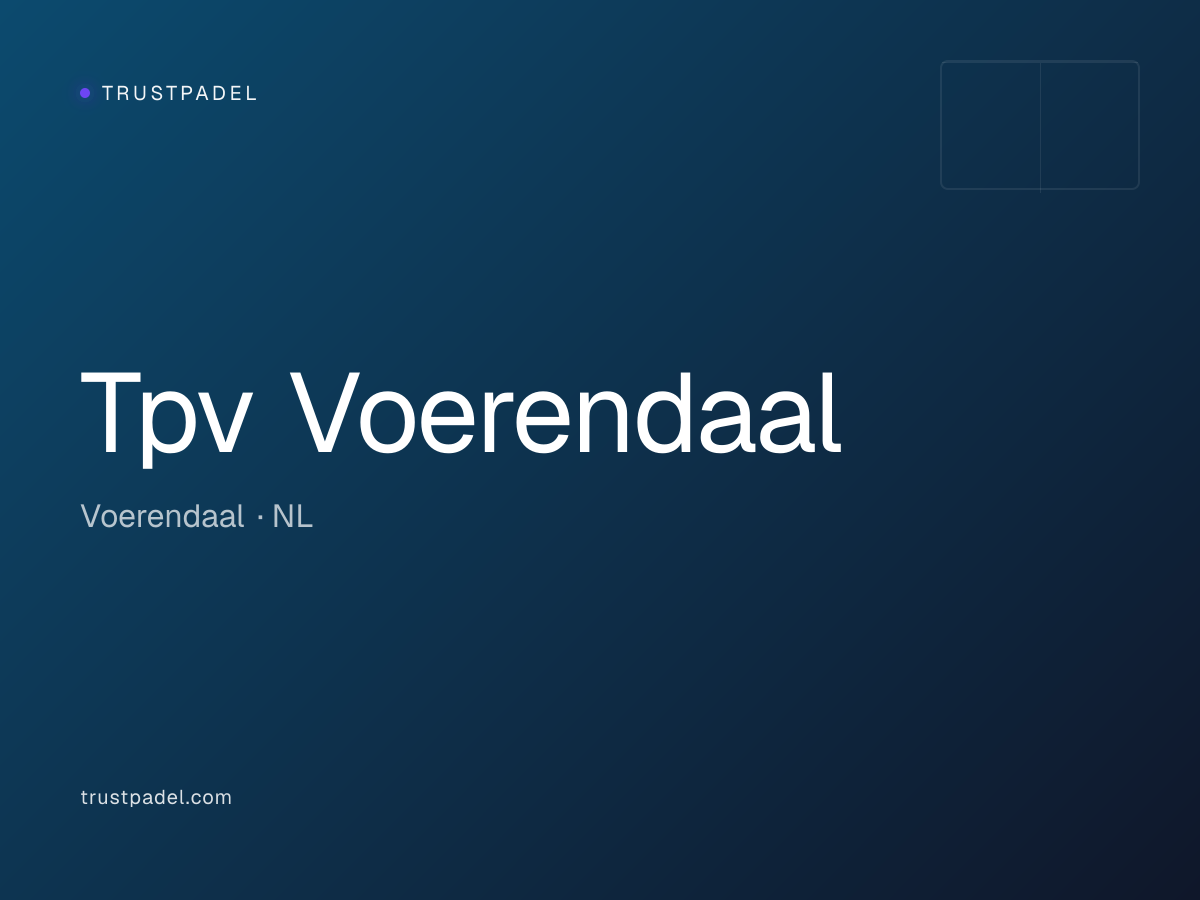 Tpv Voerendaal padel club