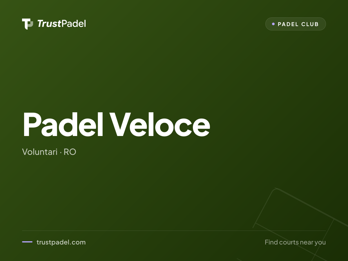 Padel Veloce padel club
