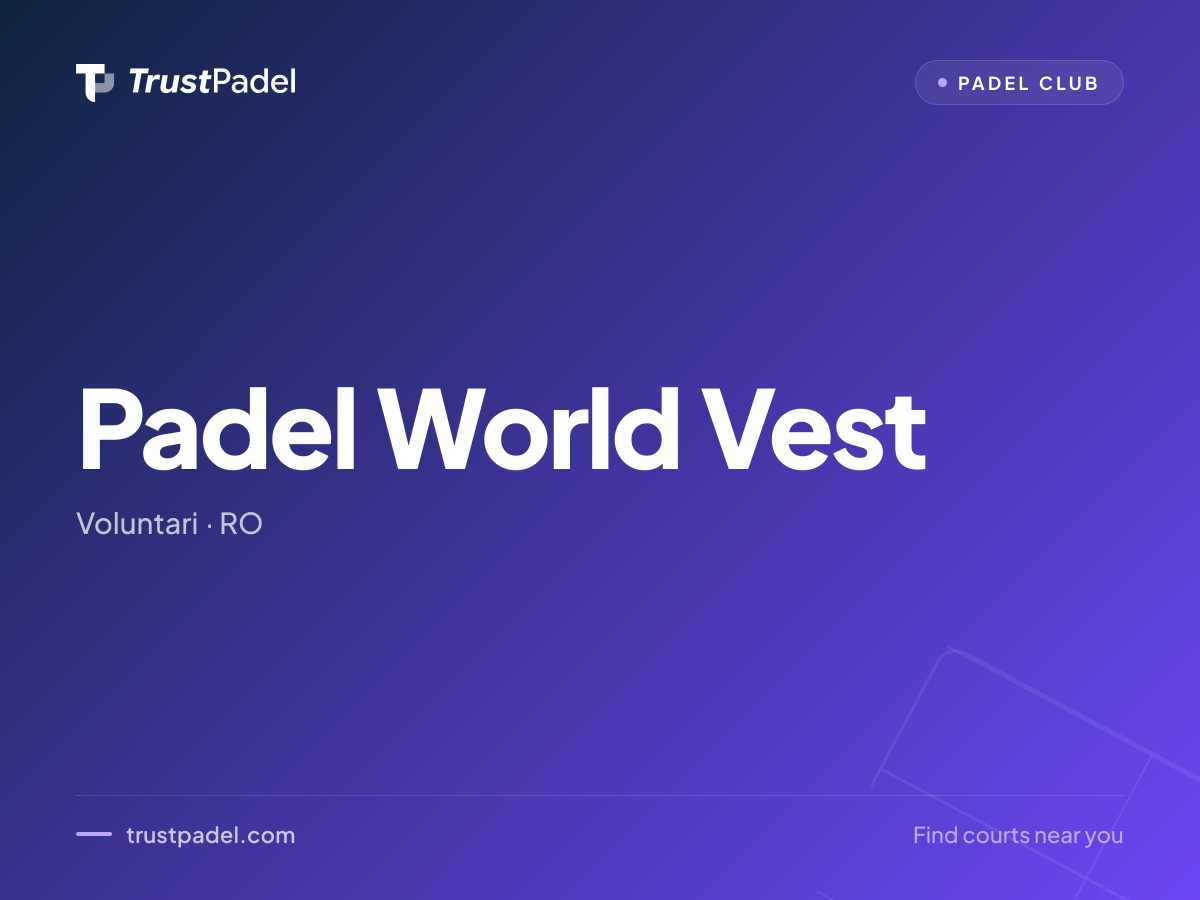 Padel World Vest padel club