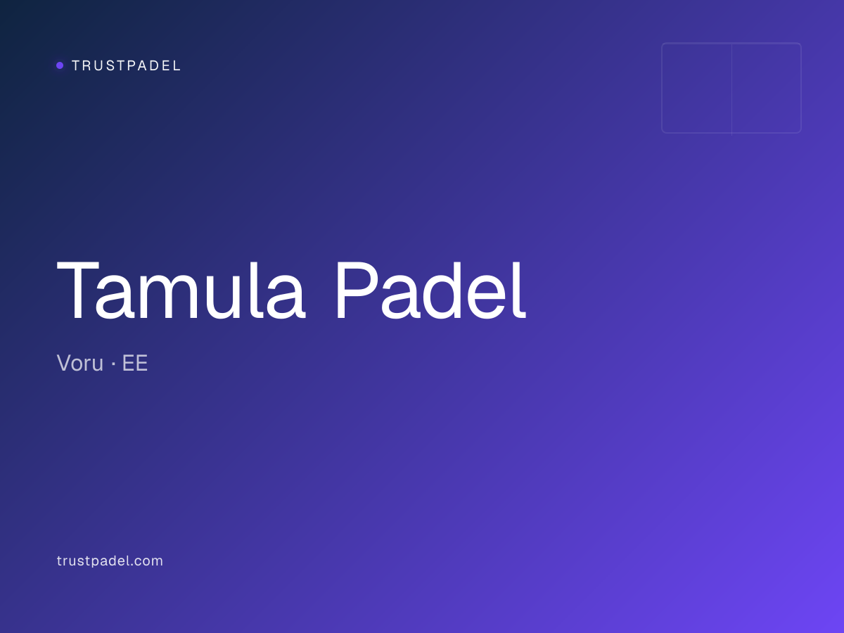 Tamula Padel padel club