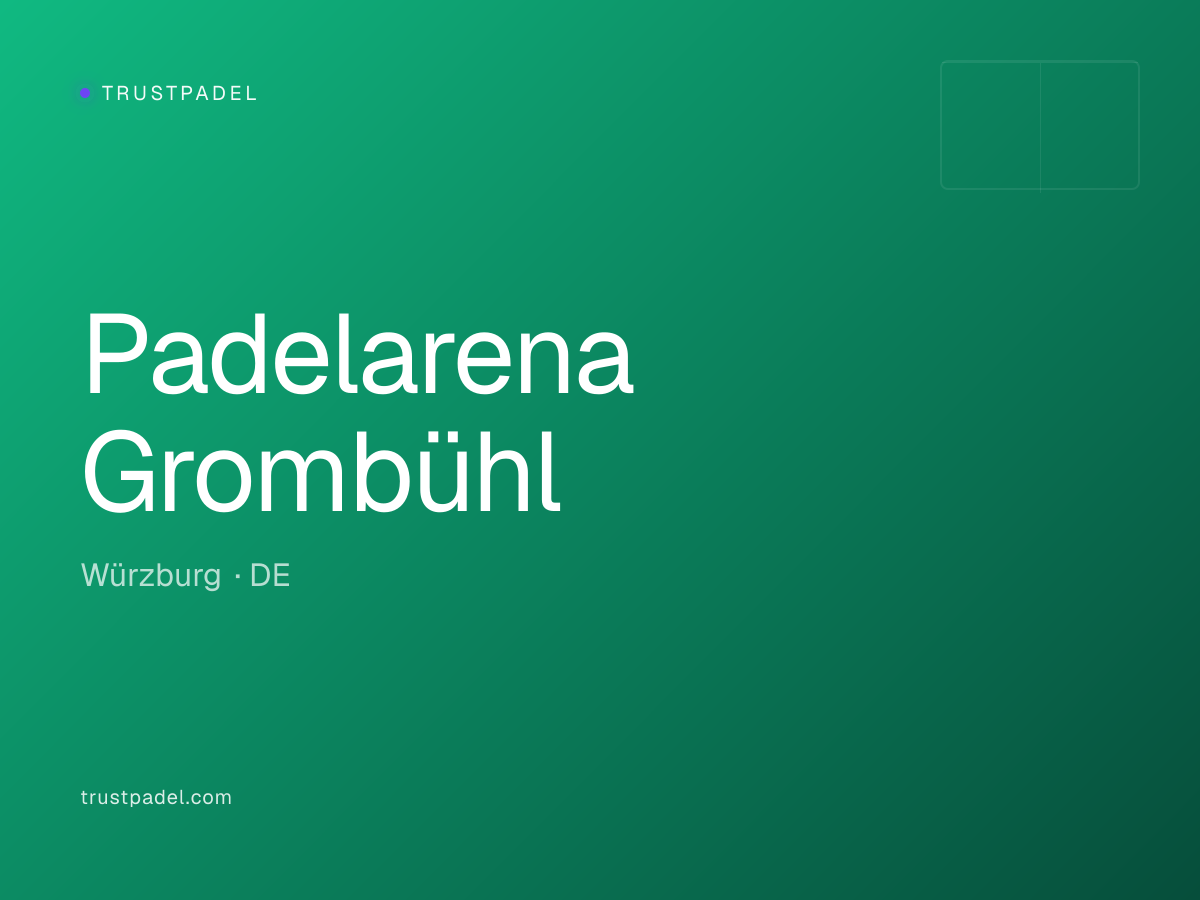 Padelarena Grombühl padel club