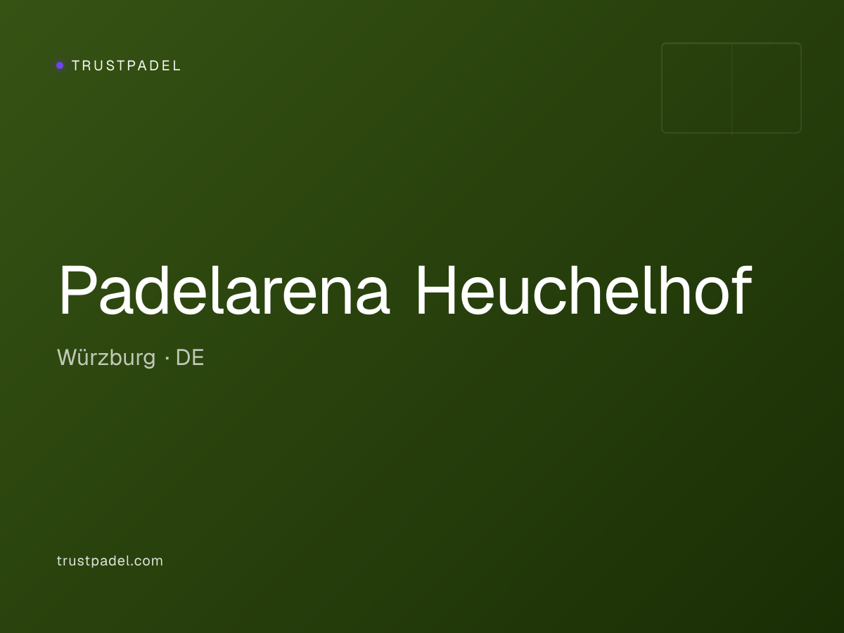 Padelarena Heuchelhof padel club