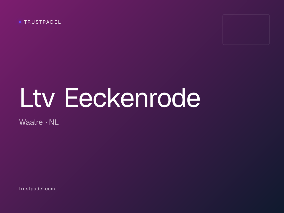 Ltv Eeckenrode padel club