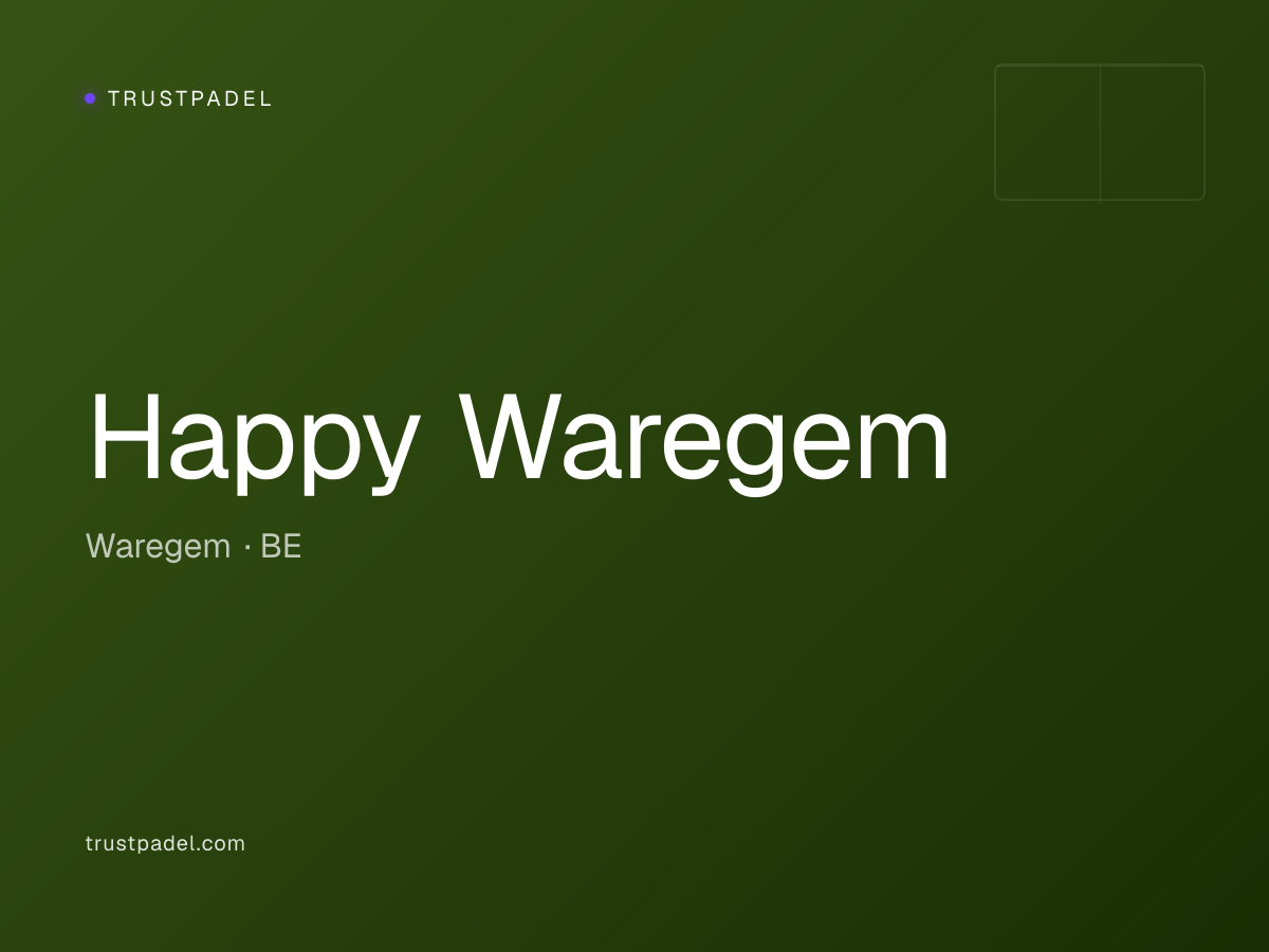 Happy Waregem padel club