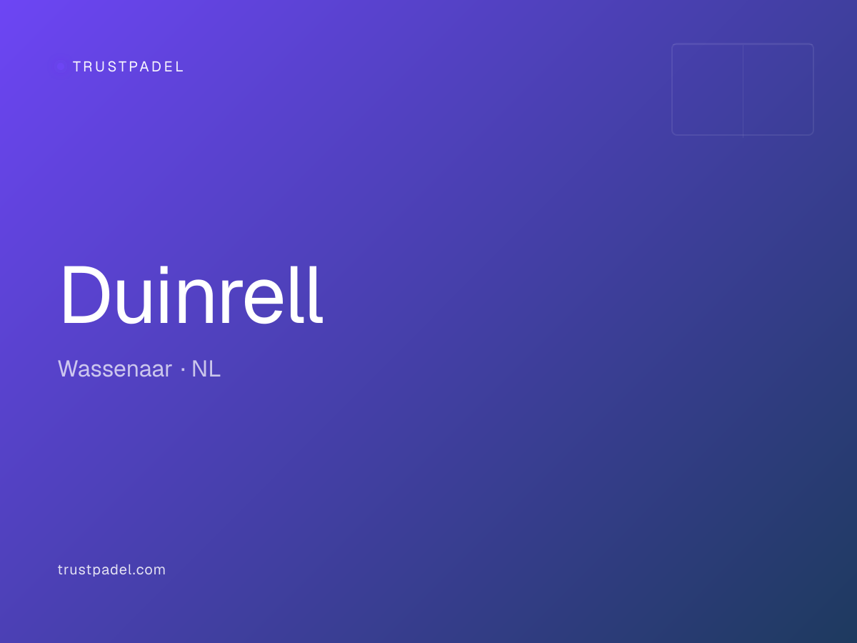 Duinrell padel club