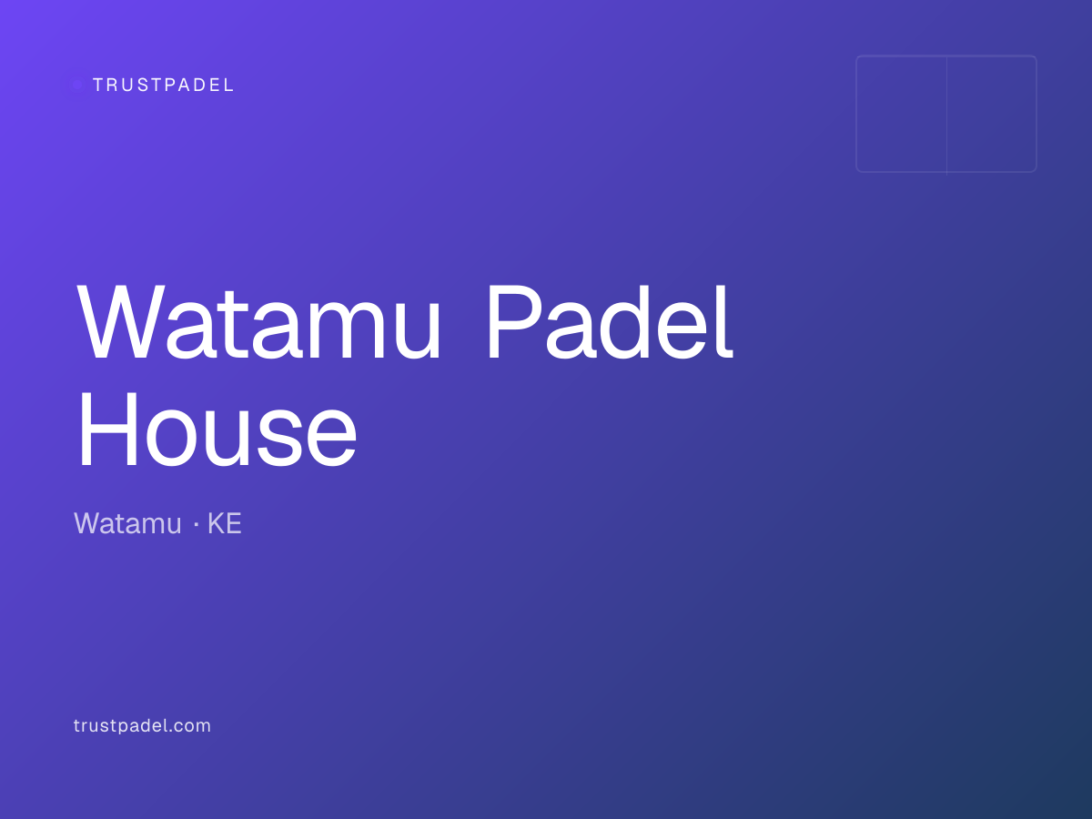 Watamu Padel House padel club