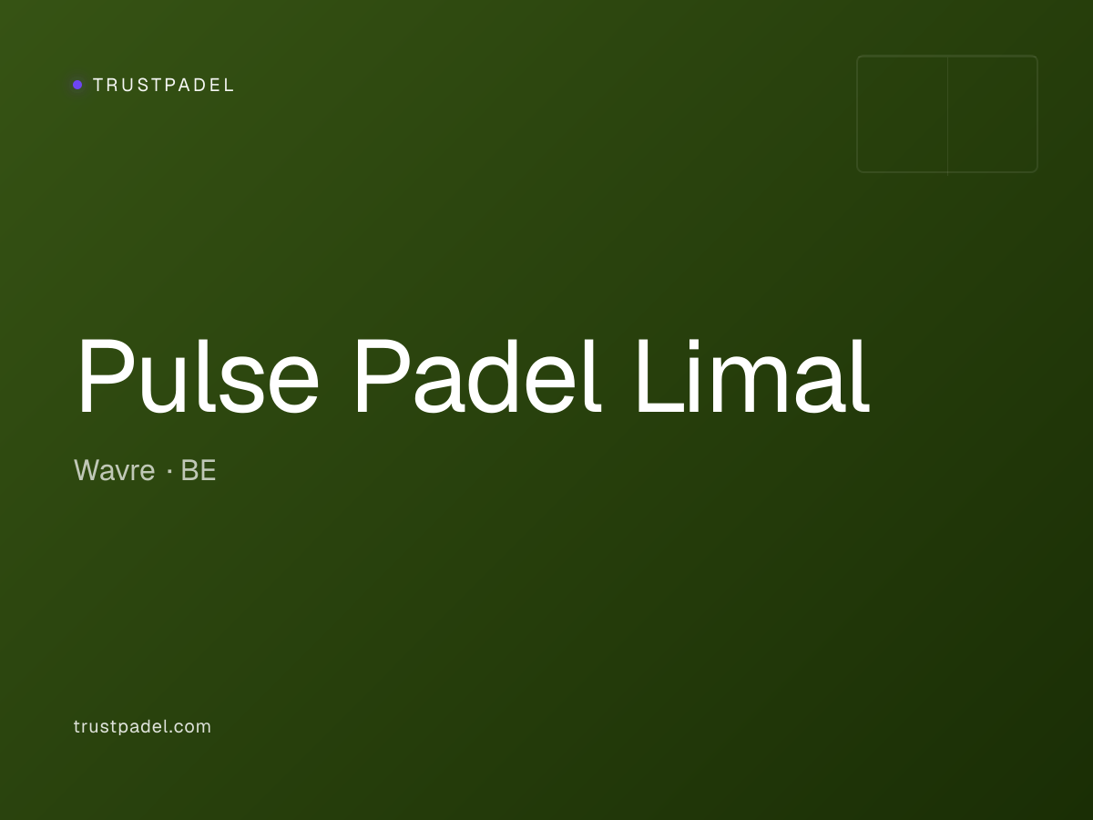 Pulse Padel Limal padel club