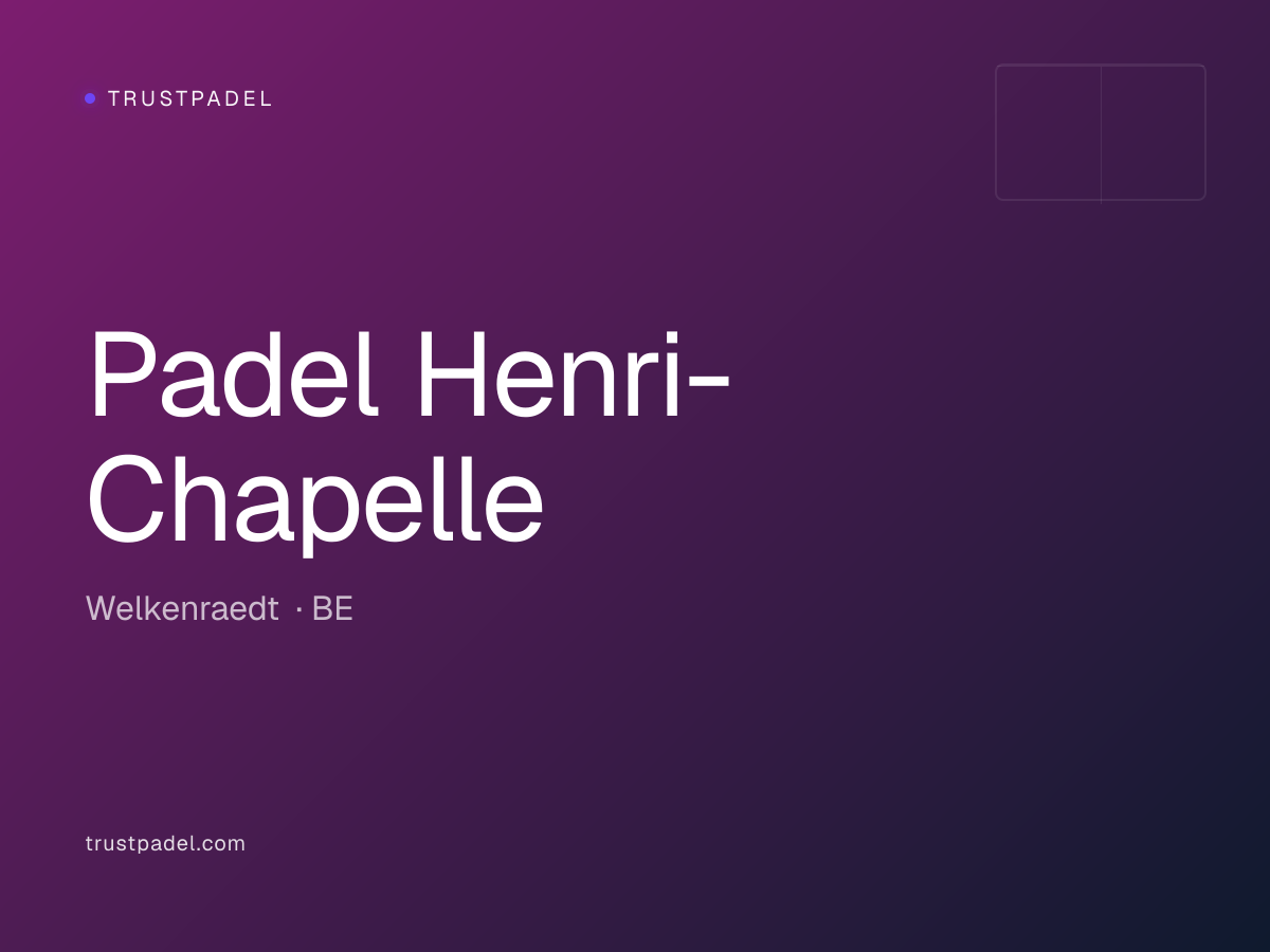 Padel Henri-Chapelle padel club