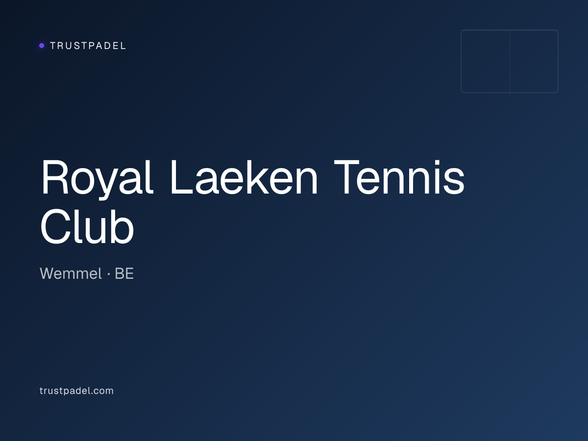 Royal Laeken Tennis Club padel club