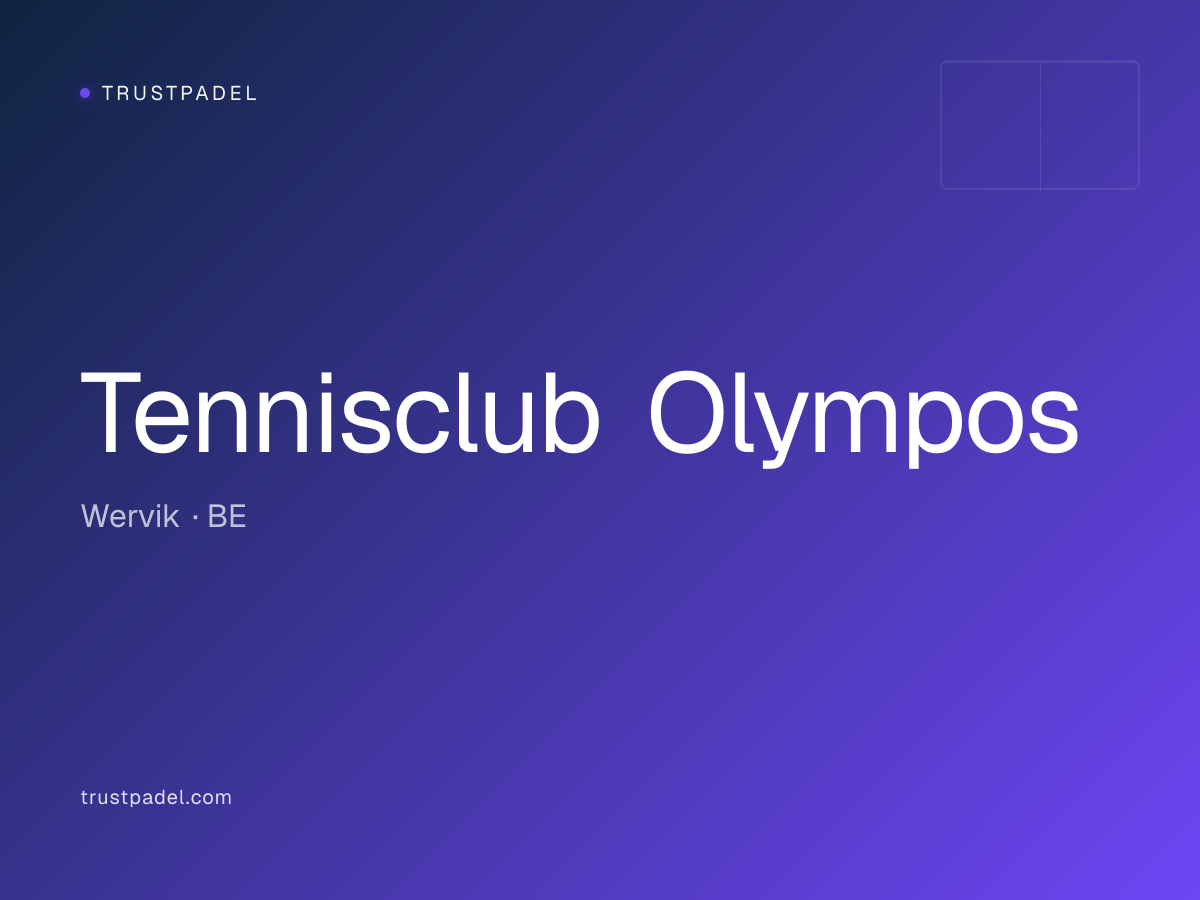 Tennisclub Olympos padel club