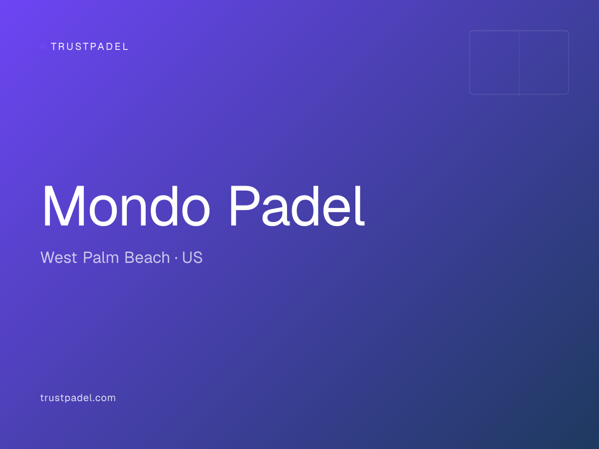 Mondo Padel padel club