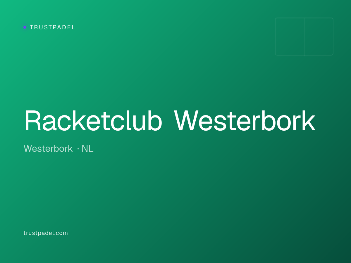 Racketclub Westerbork padel club