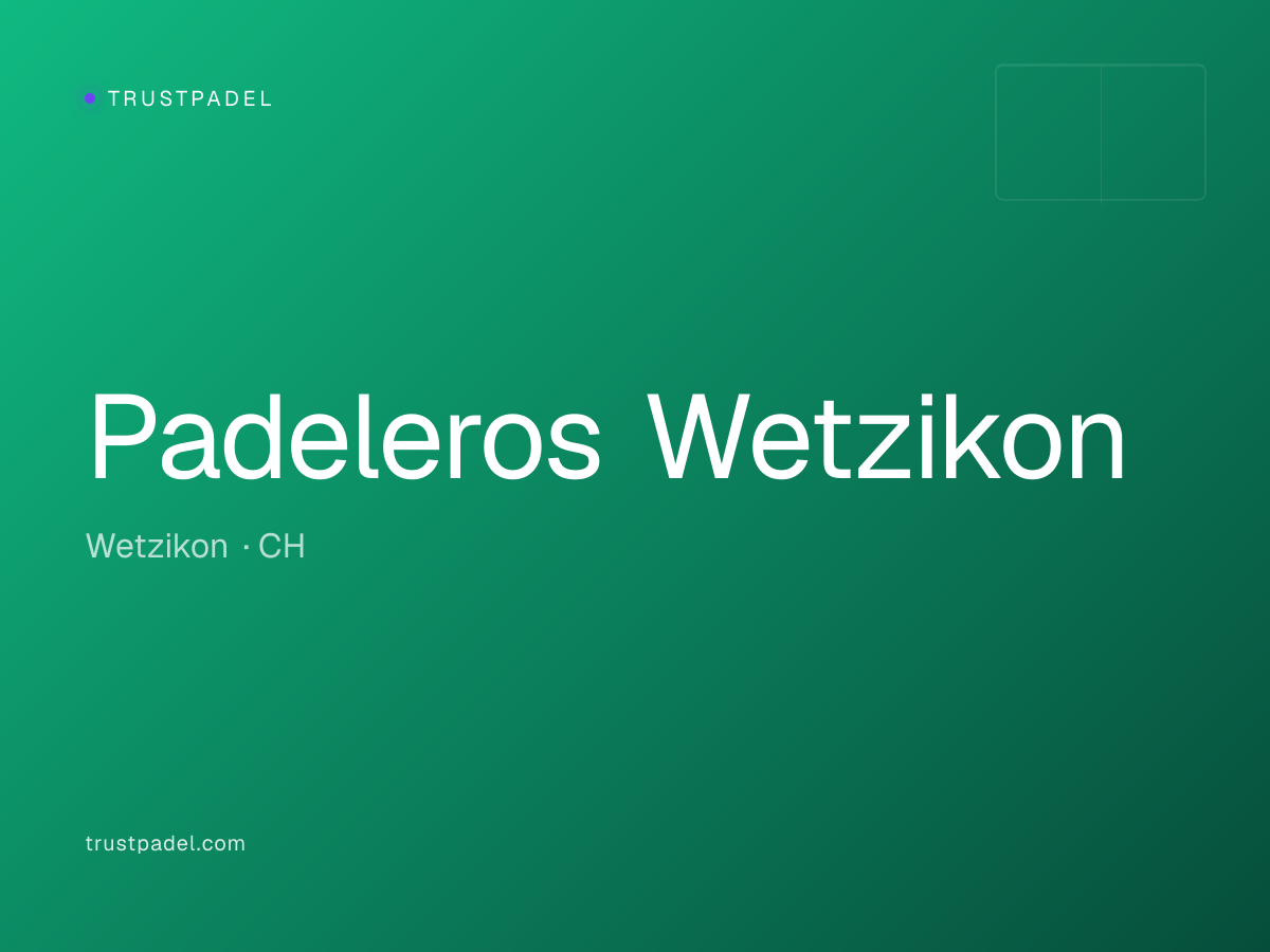 Padeleros Wetzikon padel club
