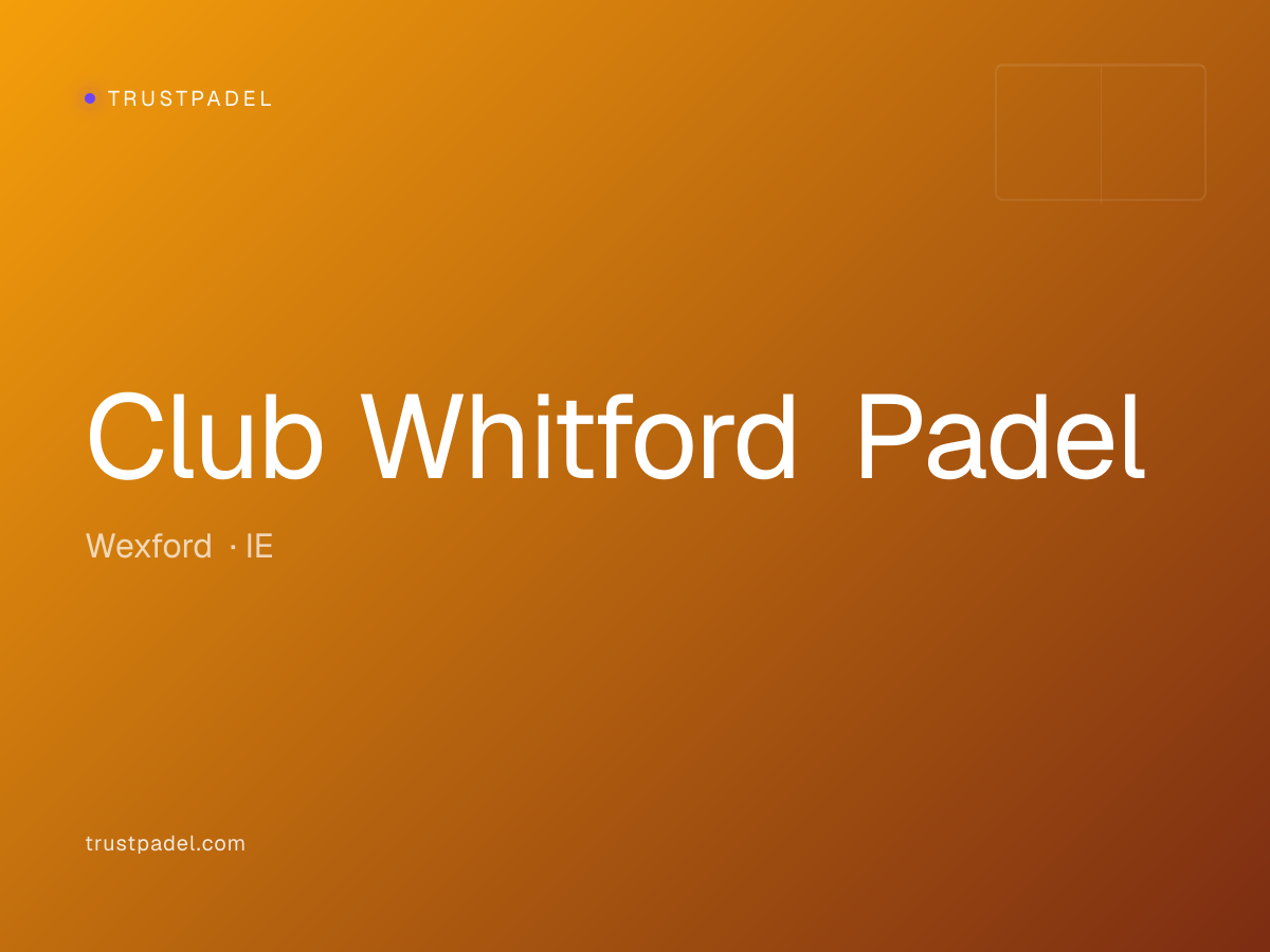 Club Whitford Padel padel club