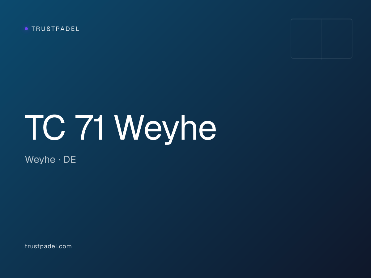 TC 71 Weyhe padel club