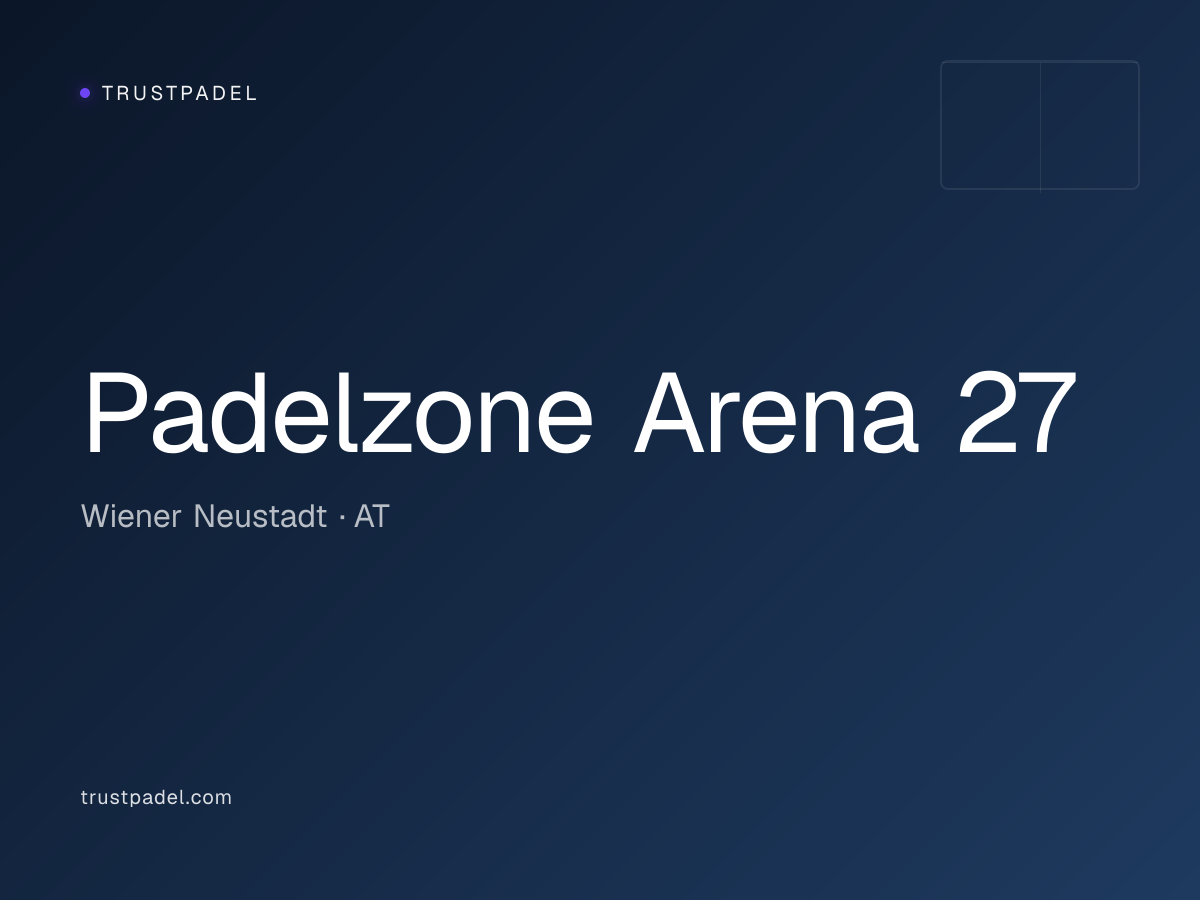 Padelzone Arena 27 padel club