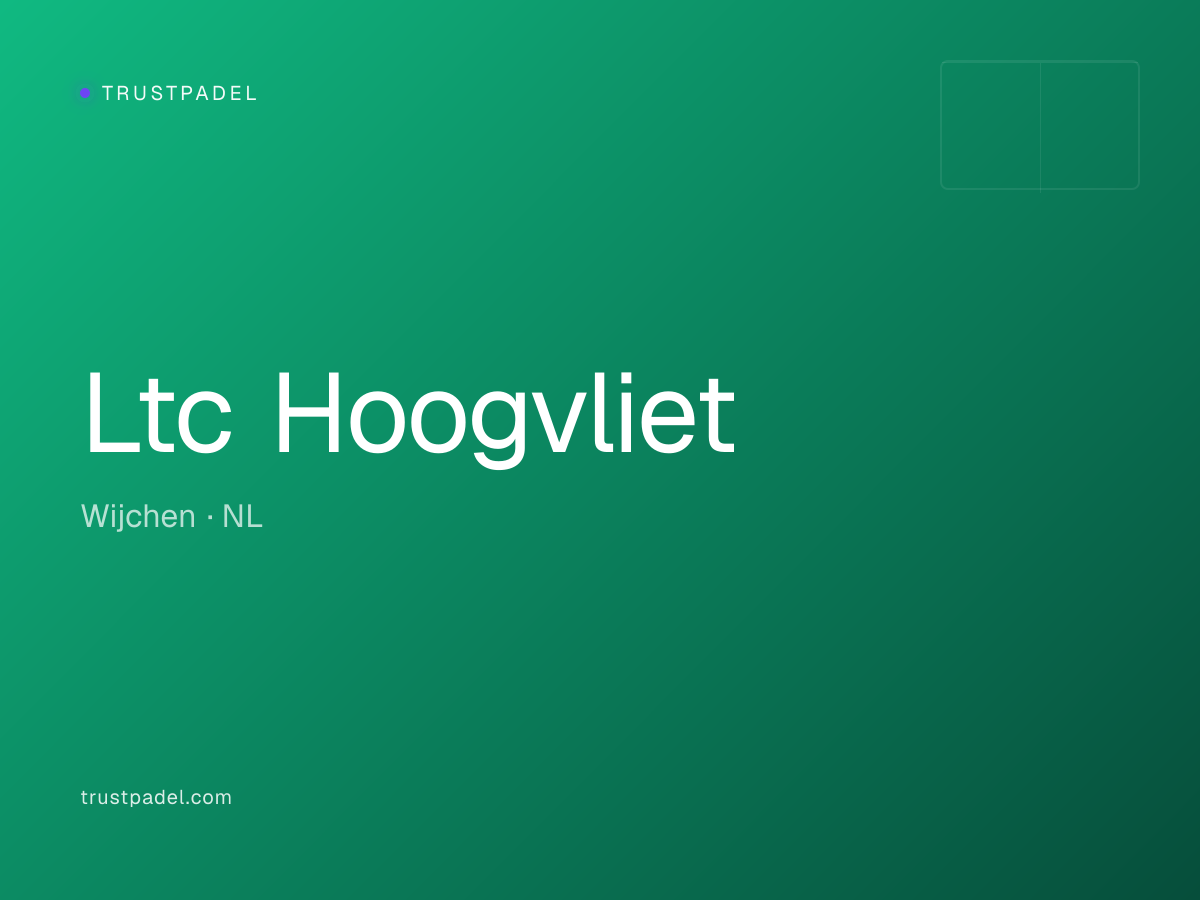Ltc Hoogvliet padel club