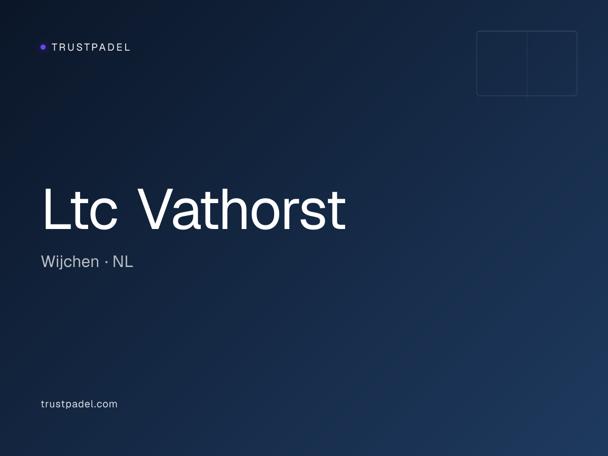 Ltc Vathorst padel club