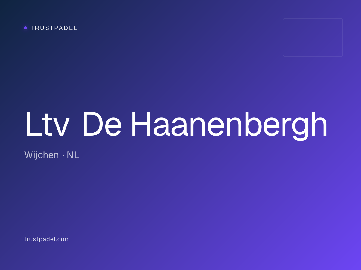 Ltv De Haanenbergh padel club