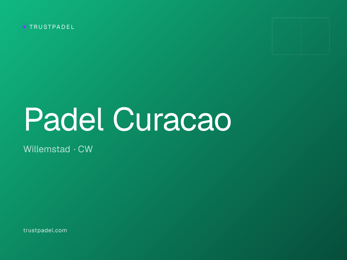 Padel Curacao padel club