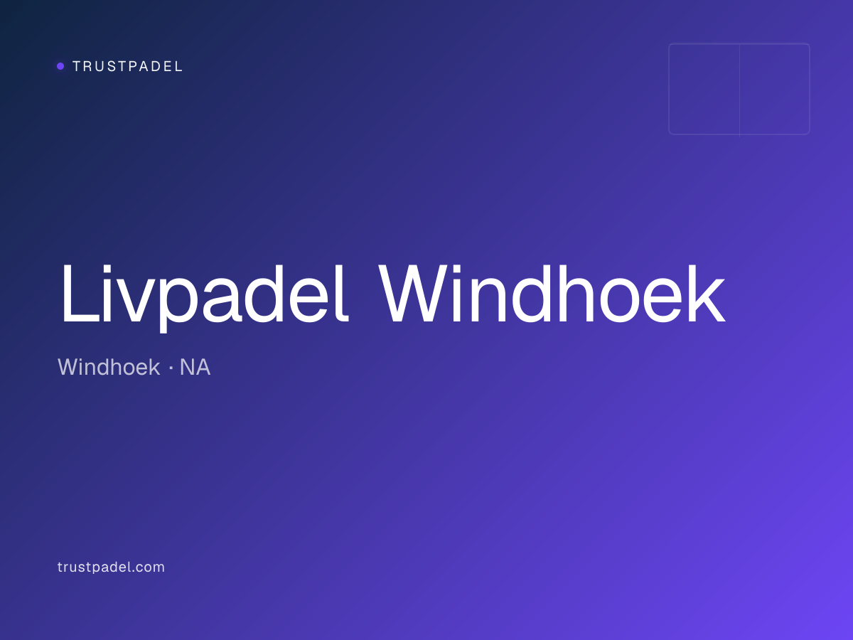 Livpadel Windhoek padel club