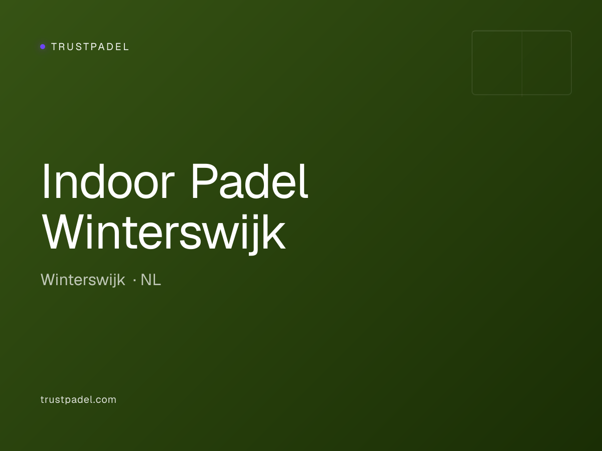 Indoor Padel Winterswijk padel club