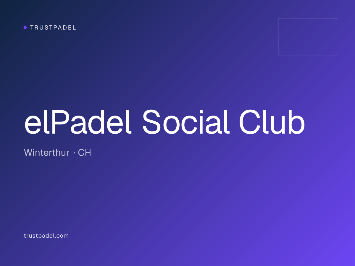 elPadel Social Club padel club