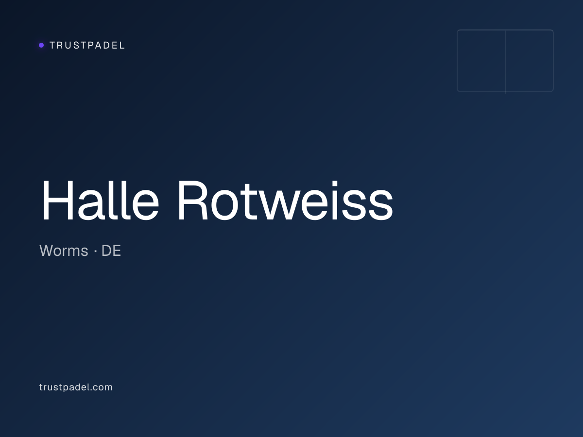 Halle Rotweiss padel club