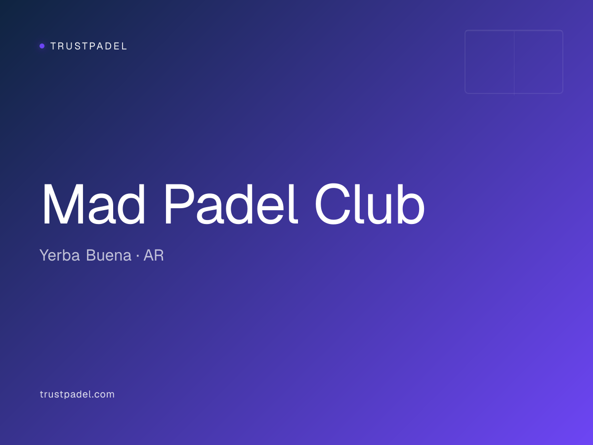 Mad Padel Club padel club