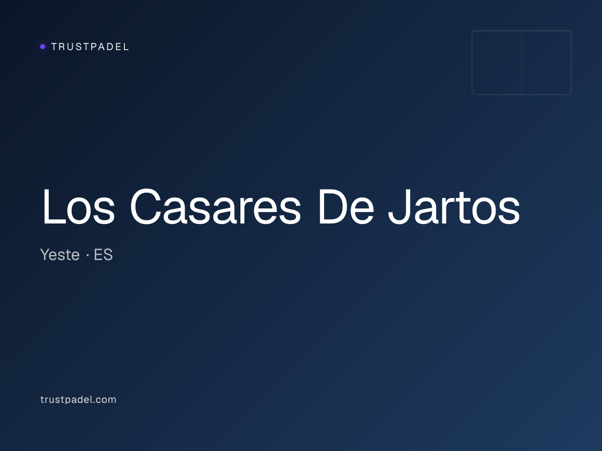 Los Casares De Jartos padel club