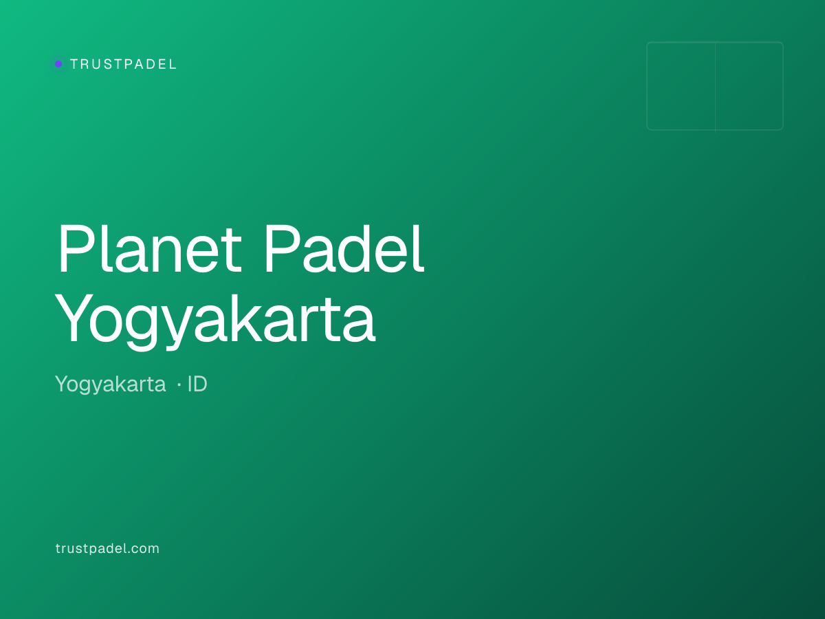Planet Padel Yogyakarta padel club