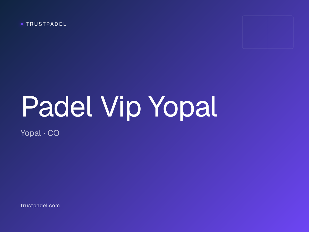 Padel Vip Yopal padel club