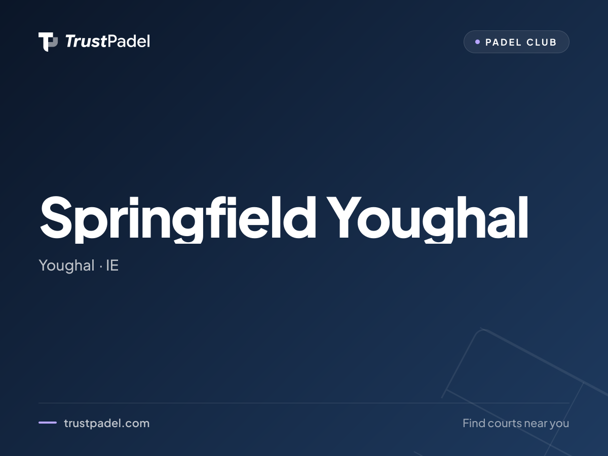 Springfield Youghal padel club