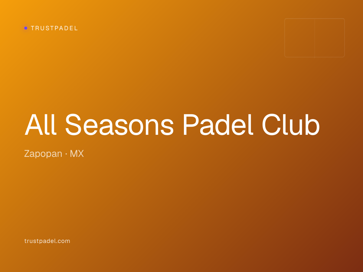 All Seasons Padel Club padel club