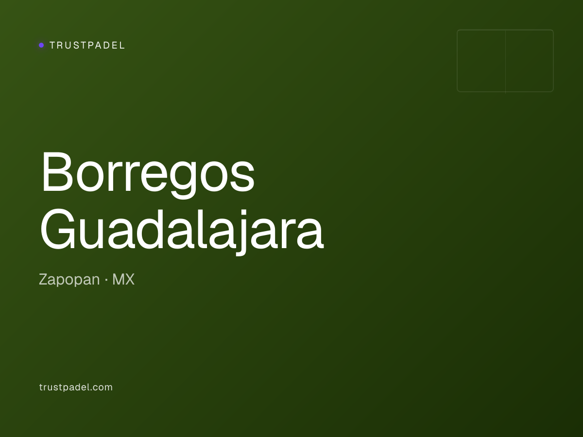 Borregos Guadalajara padel club