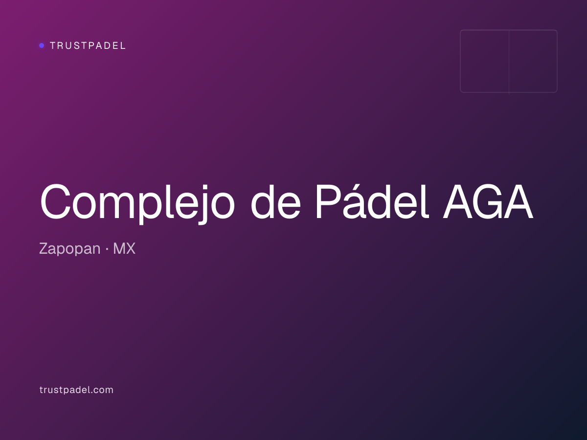 Complejo de Pádel AGA padel club