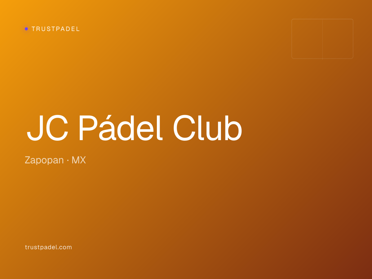 JC Pádel Club padel club