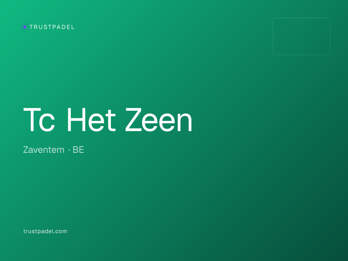 Tc Het Zeen padel club