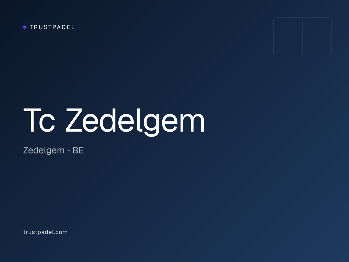 Tc Zedelgem padel club