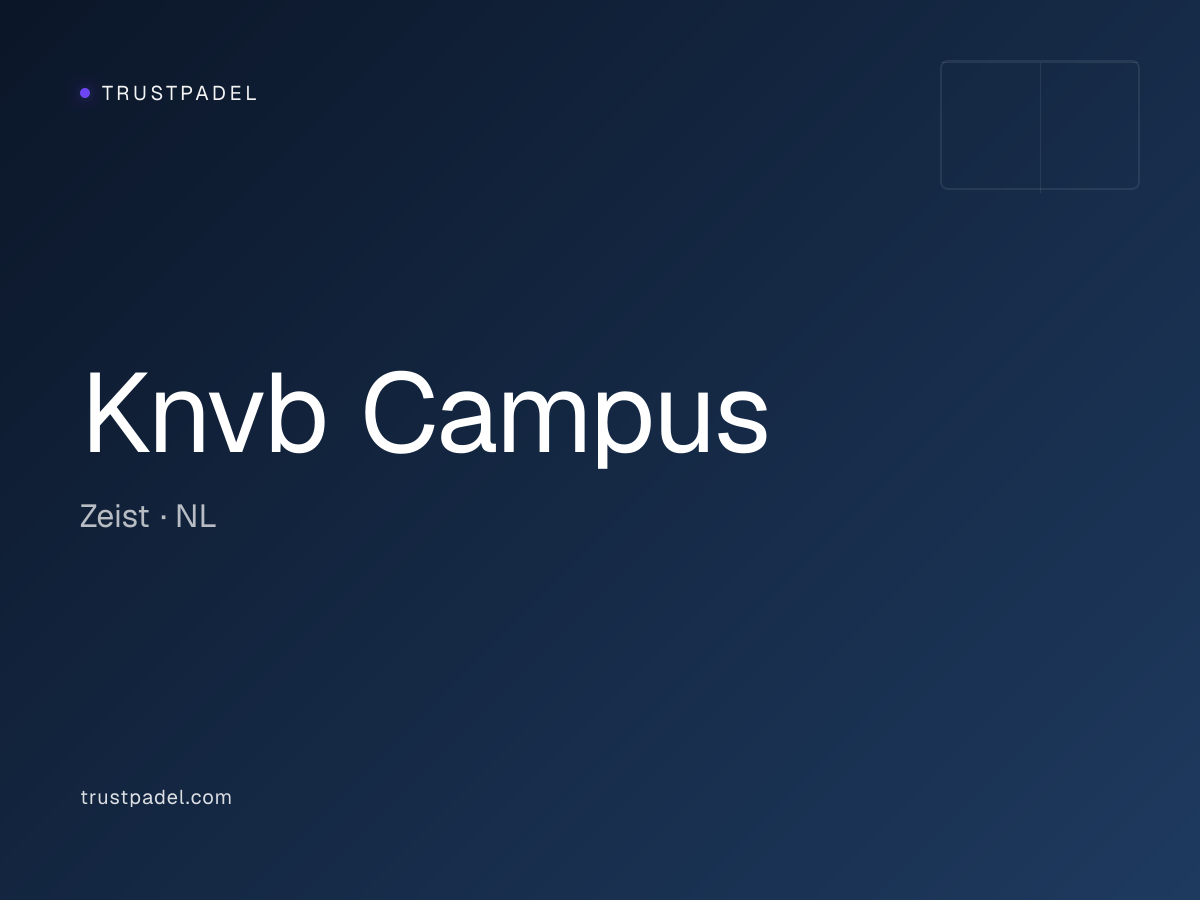 Knvb Campus padel club