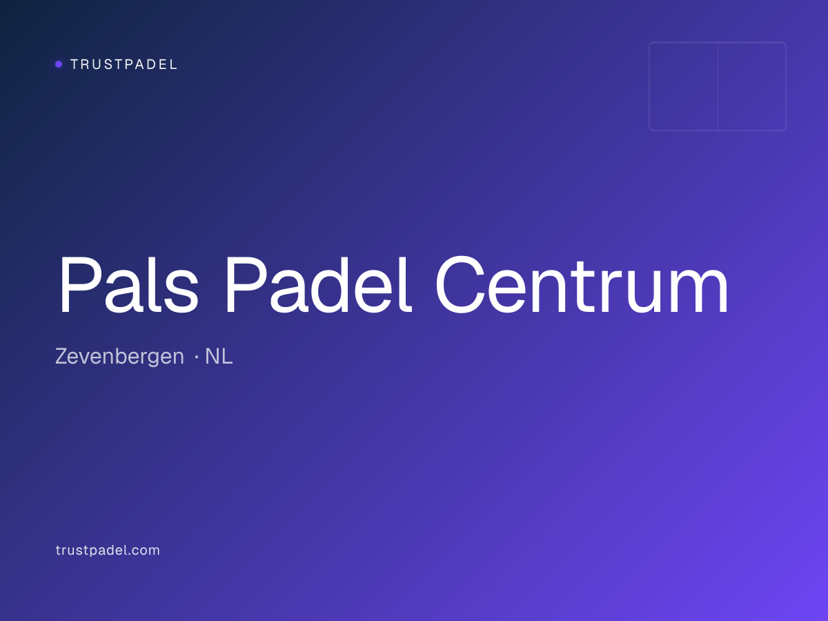 Pals Padel Centrum padel club
